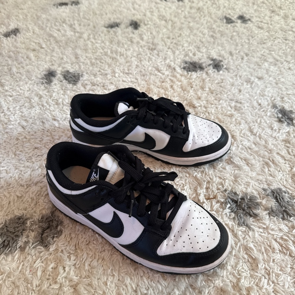 Nike Kids Black and White Sneakers